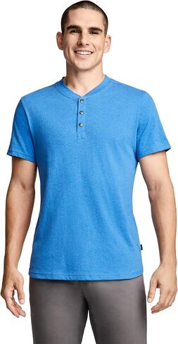 Jockey Outdoors Men's Casualwear Short Sleeve Henley in Kuwait