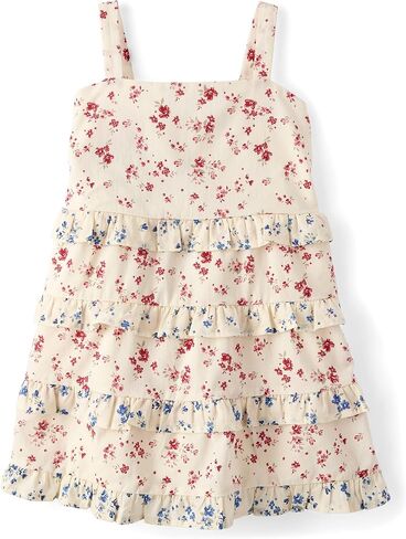 Gymboree,Girls,and Toddler Sleeveless Dresses,Patriotic Floral,8 in Kuwait