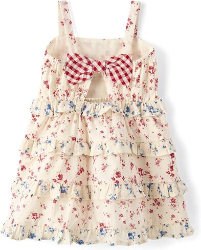 Gymboree,Girls,and Toddler Sleeveless Dresses,Patriotic Floral,8 in Kuwait