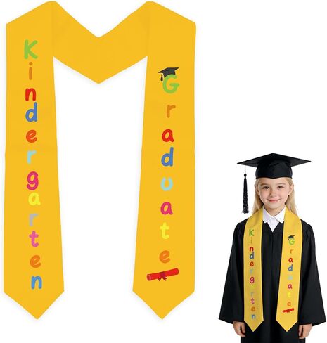 Kindergarten Preschool Graduation Stole, Unisex Kindergarten Graduation Sash for Class of 2026 Graduations Gifts in Saudi Arabia