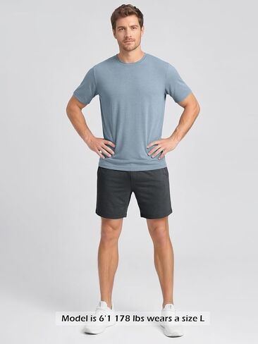 ODODOS Men's All-Day Comfort T-Shirt - odSTRATUM Tech Tee, Ultra Soft Moisture Wicking UPF 50+ Performance, Ascent Series in Kuwait