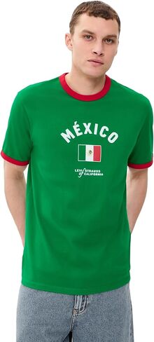 تي شيرت LEVI'S للرجال X World Cup Mexico Ringer in Kuwait