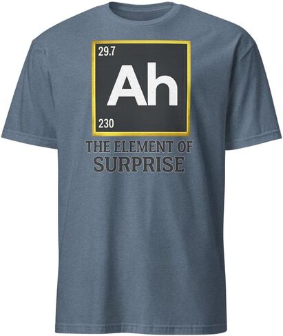 Ah The Element of Surprise T Shirt Funny Periodic Table Shirt in Kuwait