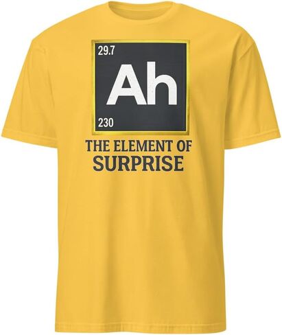Ah The Element of Surprise T Shirt Funny Periodic Table Shirt in Kuwait