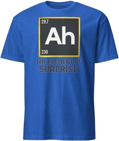 Ah The Element of Surprise T Shirt Funny Periodic Table Shirt in Kuwait