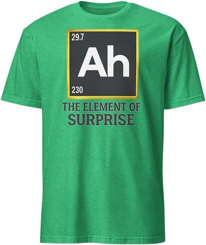 Ah The Element of Surprise T Shirt Funny Periodic Table Shirt in Kuwait