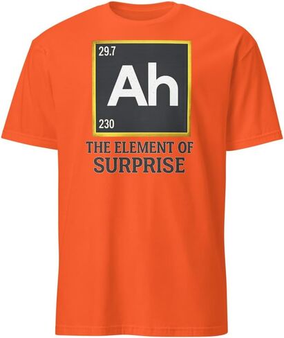Ah The Element of Surprise T Shirt Funny Periodic Table Shirt in Kuwait