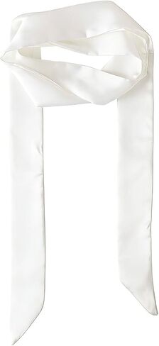 Skinny Satin Scarf for Women Long Neck Scarf Accessory Belt for Handbag Hairband Fashion in Saudi Arabia
