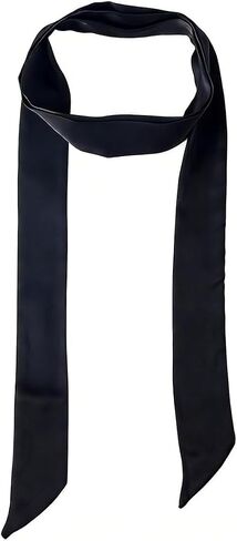 Skinny Satin Scarf for Women Long Neck Scarf Accessory Belt for Handbag Hairband Fashion in Kuwait