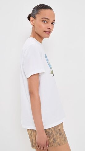 Ganni Women's Basic Cotton Jersey Strawberry Print Tee in Saudi Arabia