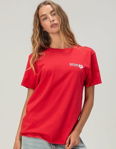 Rip Curl Hibiscus Womens Relaxed Tee in Kuwait