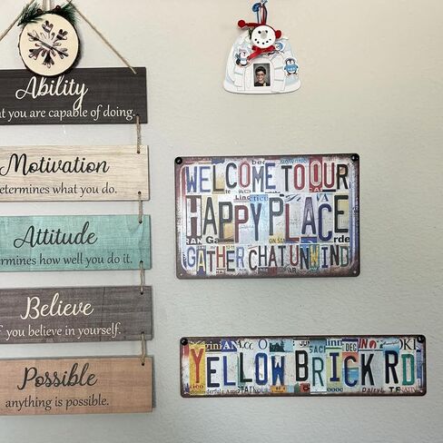Vintage Wall Decor Metal Sign Tin Signs for Man Cave Home Garage - God Is Great Beer Is Good People Are Crazy in Saudi Arabia