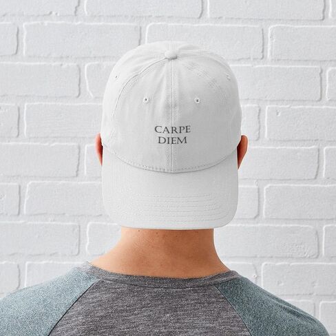 قبعة CafePress Carpe Diem قبعة بيسبول قابلة للتعديل in Kuwait