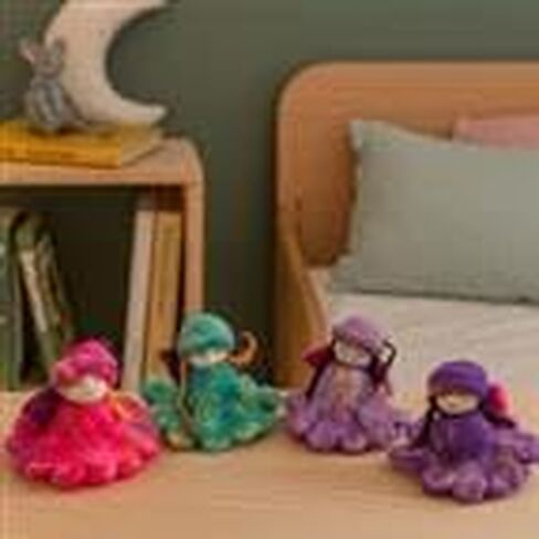 Hand Felted Colorful Flower Fairies - Set of 4 - Global Groove in Saudi Arabia