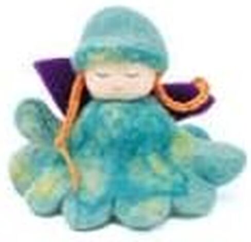 Hand Felted Colorful Flower Fairies - Set of 4 - Global Groove in Saudi Arabia
