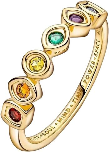 New 2026 Arrive Unisex Avenger Ring Red Witch Tv Drama Wanda Peripheral Jewelry Opening For Fans Friend Decoration Luxury With You Accessories Trendy Creative For Women And Men in Saudi Arabia