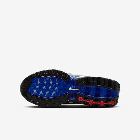 Nike Air Max Dn Big Kids' Shoes (FB8987-402, Racer Blue/Blue Fury/Black/Vibrant Yellow) in Kuwait