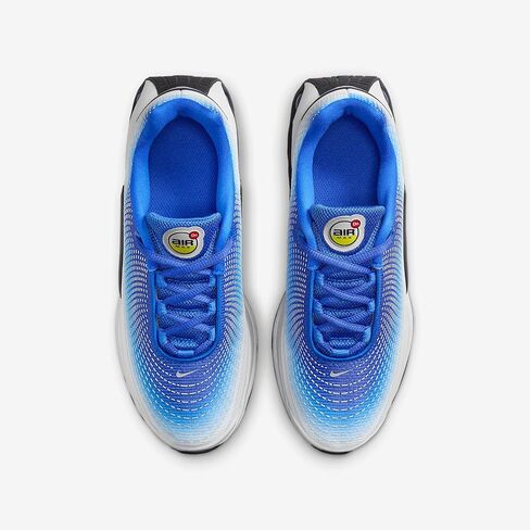 Nike Air Max Dn Big Kids' Shoes (FB8987-402, Racer Blue/Blue Fury/Black/Vibrant Yellow) in Kuwait
