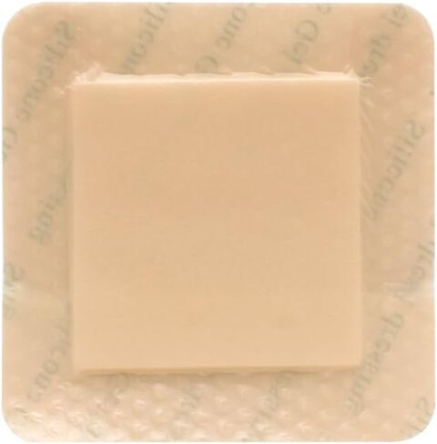Silicone Foam Dressing 6x6 Gentle Border, Waterproof Silicone Bandages for Wounds Care,5-Layer Foam Dressing Pads for Pressure Ulcers, Painless Removal, Wound Care Pads for Bed Sore,10 Pack in Saudi Arabia