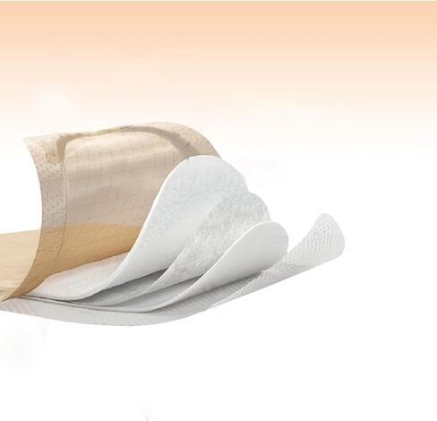 Silicone Foam Dressing 6x6 Gentle Border, Waterproof Silicone Bandages for Wounds Care,5-Layer Foam Dressing Pads for Pressure Ulcers, Painless Removal, Wound Care Pads for Bed Sore,10 Pack in Saudi Arabia