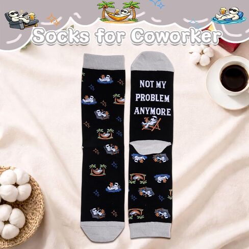 Funny Retirement Gifts for Men Women Humorous Gifts for Boss Dad Grandpa Colleague Coworker Leaving Goodbye Retirement Gifts Socks for Retirement Party Birthday Retired Christmas Stocking Stuffers in Saudi Arabia