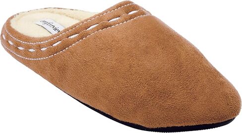 Comfortview Women's Wide Width Stitched Clog Slipper in Kuwait