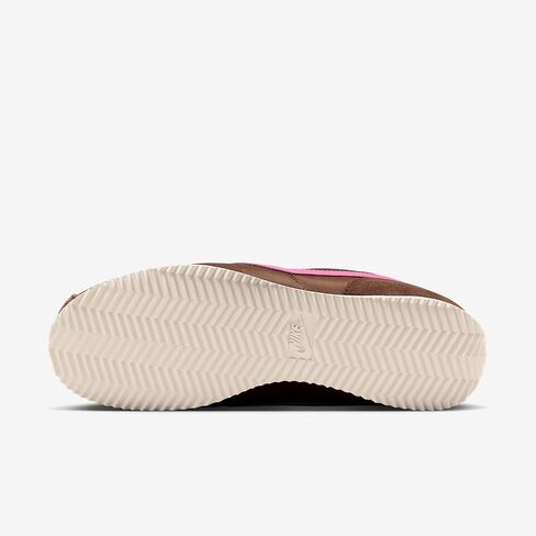 Nike Cortez Textile Shoes (Fauna Brown/Sail/White/Pink Spell) Size 6 in Kuwait