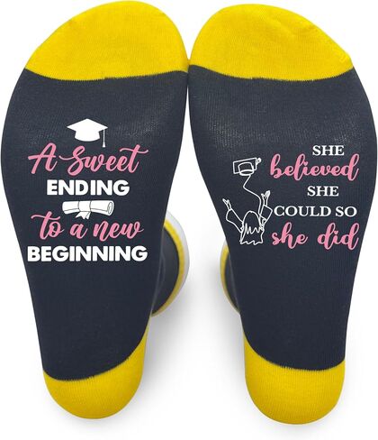 Graduation Socks, Congrats Grad Socks, Masters Degree Graduation Teacher Appreciation Gifts in Saudi Arabia