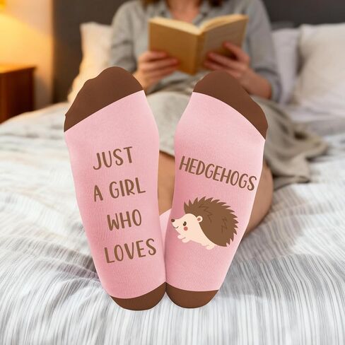 Hedgehog Gifts for Women and Girls Cute Funny Hedgehog Lovers Themed Accessories Socks Presents Christmas Stocking Stuffers Birthday Xmas White Elephant Galentines Graduation Valentines Gifts in Saudi Arabia