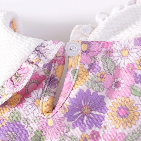 Hongshilian Toddler Girls' Casual Summer Dresses Cute Cartoon Patterned Sundresses Size 2-7 Years in Saudi Arabia