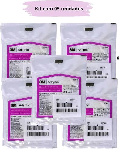 3M Adaptic Non-Adhering Dressing, 7.6 cm x 7.6 cm, Box of 50 in Saudi Arabia