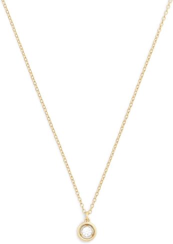 COACH Jewelry Women's Halo Circle Pendant Necklace in Kuwait