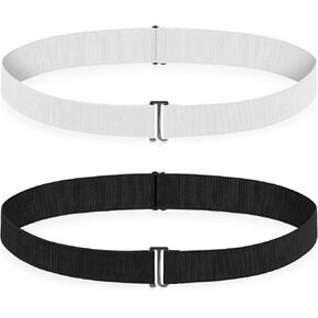 2 Pcs Crop Tuck, Shirt Tuck Band Women Adjustable Sweater Tucks Band Elastic Tucky Belt, Crop Tucks Bands Women Stretch Belt to Change the Style of Your Top in Saudi Arabia