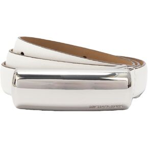 Michael Kors Women's .7 Inch Bubble Plaque Belt, Stylish Accessory for Everyday Wear, Adjustable Fit in Kuwait