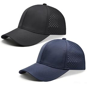 Quick Dry Baseball Cap Breathable Mesh Snapback Hat Sun and Rain Protection Golf Ball Cap for Men Women in Saudi Arabia