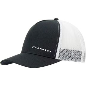 قبعة Oakley Chalten للرجال، أسود/أبيض، مقاس واحد in Kuwait