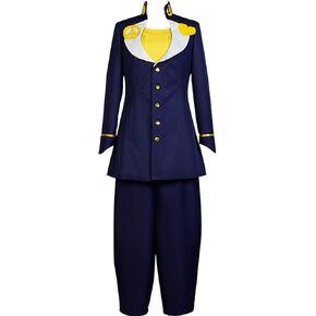 Halloween Mens Costume Suit Halloween Cosplay Blue Cloak Tshirt Pants Uniform in Saudi Arabia