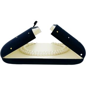 Premium Grade Dark Blue Velvet Jewelry Case Box Packaging (Jewelry set case) in Saudi Arabia