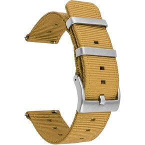 Nylon Watch Band for Men Canvas Quick Release Watch Strap Women Soft Sailcloth in Kuwait