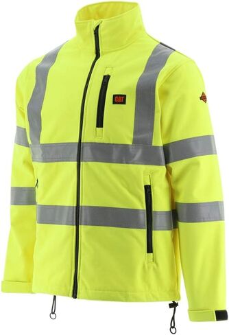 CAT Men's Caterpillar Flame Resistant Hi-vis Soft Shell in Kuwait