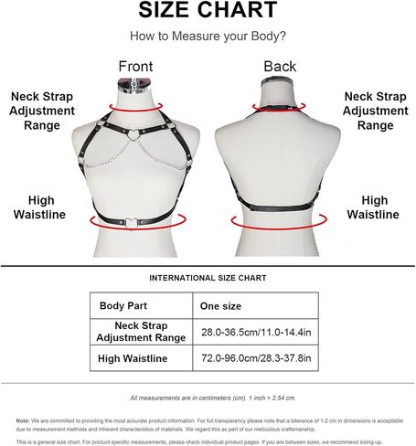 Punk Leather Harness Belt for Women, Goth Chain Waist Belt Rave Fashion Body Harness Adjustable Halloween Party Accessories (Waist 28.3-37.8in) in Saudi Arabia