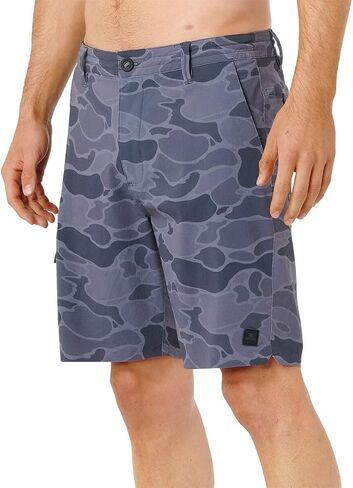 Rip Curl, Boardwalk Global Entry Walkshort - Men's, Black/Grey, 36 in Kuwait
