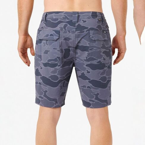 Rip Curl, Boardwalk Global Entry Walkshort - Men's, Black/Grey, 36 in Kuwait