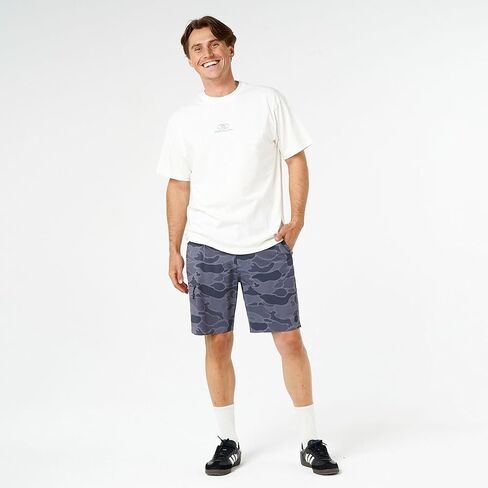 Rip Curl, Boardwalk Global Entry Walkshort - Men's, Black/Grey, 36 in Kuwait