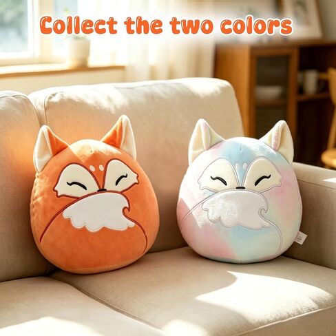 Glow Guards 8in Red Fox Plush Cute Fox Stuffed Animal Fox Plushies Pillow Soft Plushie Toy Birthday Gift for Kids Boys Girls in Saudi Arabia