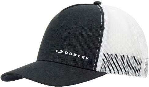 قبعة Oakley Chalten للرجال، أسود/أبيض، مقاس واحد in Kuwait