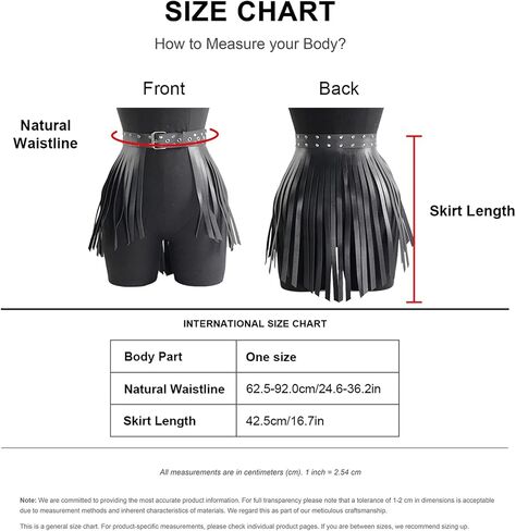 Women Fringe Belt Adjustable Faux Leather Waist Belt with Alloy Studs, Punk Festival Tassel Belt for Outfits(Waist 24.6-36.2in) in Saudi Arabia