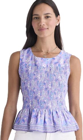 بلوزة Elsie Smocked للسيدات من Vineyard Vines in Kuwait