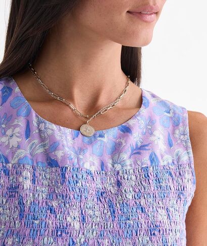 بلوزة Elsie Smocked للسيدات من Vineyard Vines in Kuwait