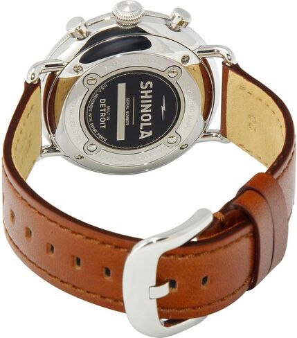 Shinola Detroit Men's The Canfield 43mm - 20001940 Midnight Blue/Dark Cognac in Saudi Arabia